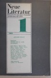 Neue Literatur. Zeitschrift des Schriftstellerverbandes der Sozialistischen Republik Rum&auml;niens. 20. Jg., Heft 1, 1969