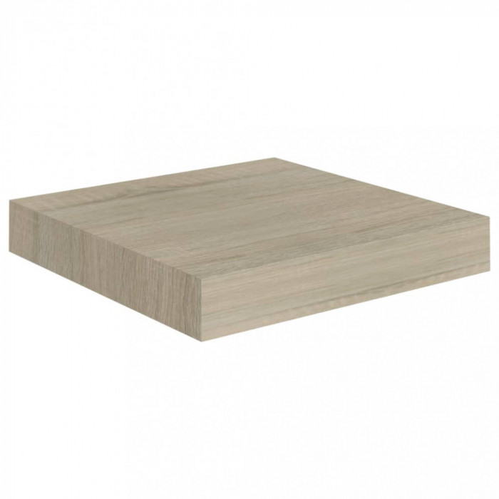 Raft de perete suspendat, stejar, 23x23,5x3,8 cm, MDF