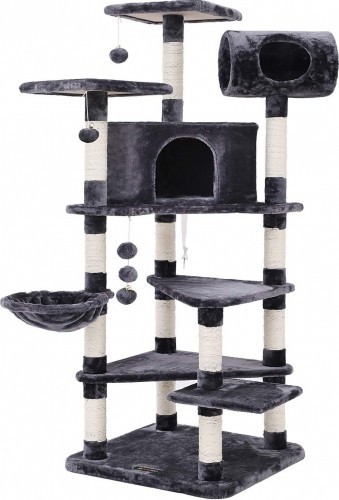 Ansamblu De Joaca Pentru Pisici Xxl Gri H 165 Cm Okazii Ro