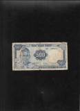 Rar! Vietnamul de Sud South Vietnam 500 dong 1966 seria180157