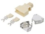 Protecție mufă DXM PIN 20 drept ecranat