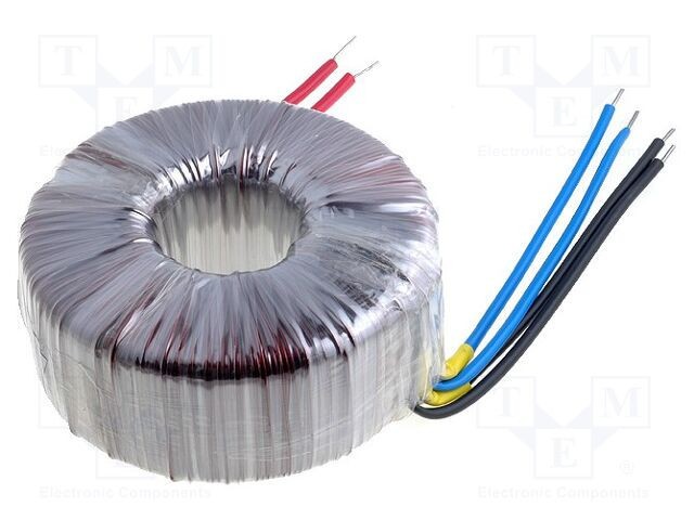 Transformator toroidal INDEL 600VA 230VAC 55V 5,45A IP00