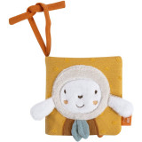 BABY FEHN fehnNATUR Soft Book Sheep carte educativă contrastantă cu oglinda mica 1 buc