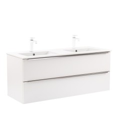 Dulap de bază Vario Trim 120 cu chiuvetă alb-alb