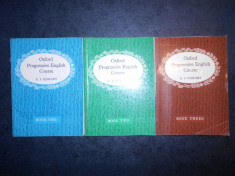 A. S. HORNBY - OXFORD PROGRESSIVE ENGLISH COURSE 3 volume foto