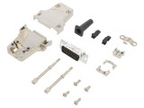 Conector D-Sub HD 26 pini tată drept gold flash pentru cablu