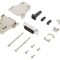 Conector D-Sub HD 26 pini tată drept gold flash pentru cablu