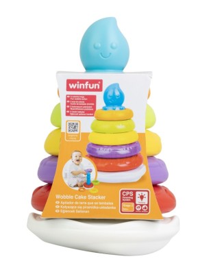 WINFUN TURN CU CERCURI COLORATE IN FORMA DE TORT foto