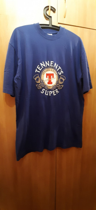 Tricou Tennent&#039;s Beer XL, Bumbac