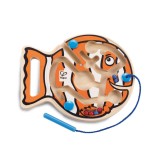 Cumpara ieftin Joc de indemnare din lemn - Labirint magnetic peste Go Fish Go
