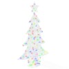 VidaXL Brad de Crăciun cu 160 LED Multicolour 150 cm Acril 42018980