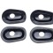 Set 4 capace cu gaura, adaptor semnalizari, carene Kawasaki Cod Produs: MX_NEW AM1609