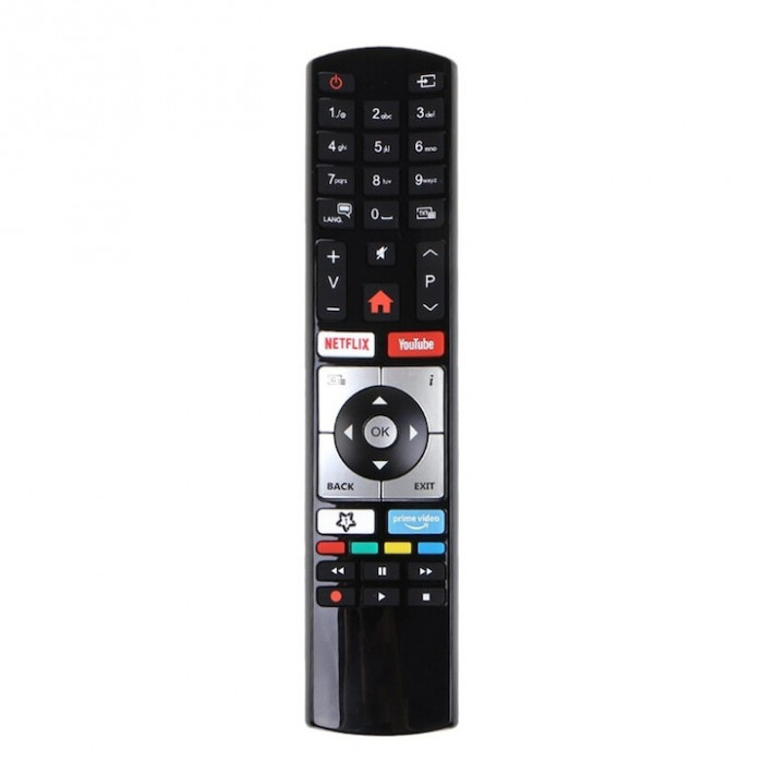 Telecomanda compatibila cu televizoarele LCD, LED Vestel, elSales ELS-VST5, negru