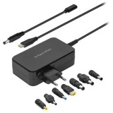 Alimentator Universal 90W PD USB-C + 7 adaptoare Kruger&amp;Matz KM1450-90