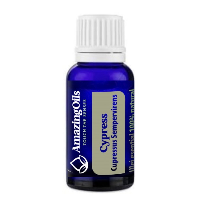 CHIPAROS - Ulei esential 100% pur - CYPRESS OIL (Cupressus sempervirens) -15ml