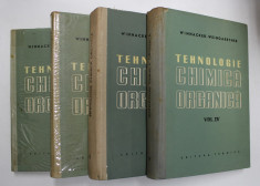 TEHNOLOGIE CHIMICA ORGANICA de WINNACKER si WEINGAERTNER , VOLUMELE I - IV , 1958 - 1959 foto