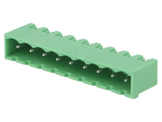 Regletă Conexiuni Deconectabilă 5,08mm 9 Piste Drept Tată