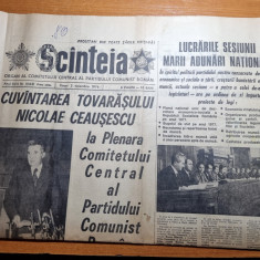 scanteia 5 noiembrie 1976-cuvantarea lui ceausescu,orasul satu mare