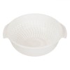 Strecurătoare Plastic, 29x10cm, Alb, cu maner, Oem