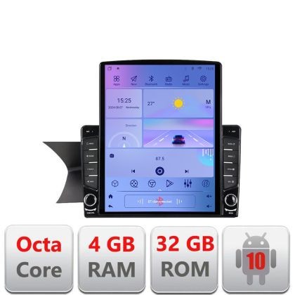 Navigatie Mercedes C W204 NTG4.5 KIT-w204-N45 ecran tip TESLA 9.7&quot; 8 core 4+32 4G DSP Android Radio Bluetooth Internet GPS WIFI CarStore Technology
