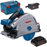 Bosch GKT 18V-52 GC BITURBO + ProCORE - Fierastrau circular 140x20 mm valiza speciala + Acumulator Li-Ion 18 V 4 Ah