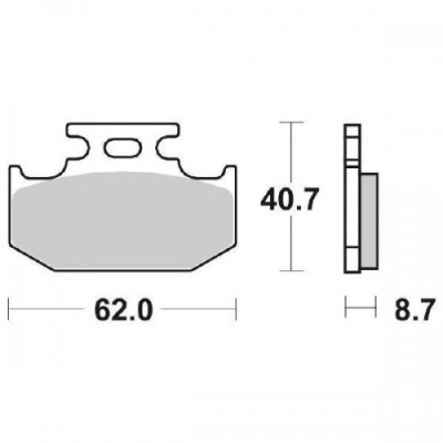 Lichidare: SGR PLACUTE FR. YAMAHA (ECHIV BREMBO 07KA12, RMS 225101790RM foto