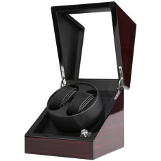 Cutie intors ceasuri iUni, 4 programe, Watch Winder 2, Mahon-Black
