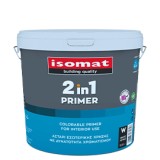 Cumpara ieftin Amorsa alba interior 2 in 1 Isomat White Primer 15L, aderență sporită, glet, beton, гипсокартон