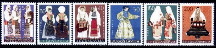 B1742 - Jugooslavia 1964 - cat.nr.982-7 neuzat,perfecta stare
