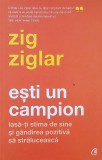 Esti un campion. Lasa-ti stima de sine si gandirea pozitiva sa straluceasca - Zig Ziglar