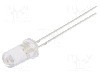 Dioda LED, 5mm, ro&amp;#351;ie, 750...1120mcd, 20mA, 1,8...2,6V, OPTOSUPPLY - OSRRP25T51A