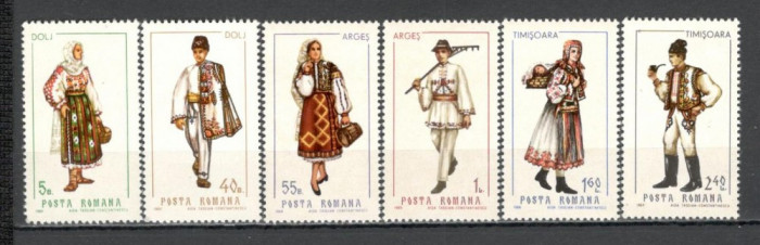 Romania.1969 Costume populare YR.410