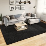 vidaXL Covor &bdquo;OVIEDO&rdquo;, fire scurte, negru, 240x340 cm