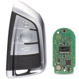 Cumpara ieftin Cheie auto programabila Techstar compatibila cu BMW Seria 1, 2, 3, 4, 5, 6, 7, X3, X4, X5, X6, M2, M3, M4, 433 MHz, ID49, 7945, upgrade la generatia G