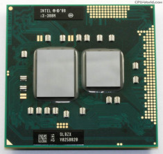 INTEL Core i3-370M SLBUK socket G1 rPGA988A (ca 380M 390M 350M 330m) foto