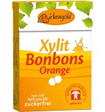 Bomboane cu Xylitol si Portocale 30 grame Birkengold