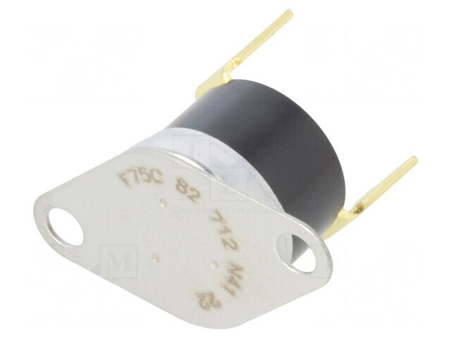 Termostat NO 60&deg;C-75&deg;C 10A 240VAC