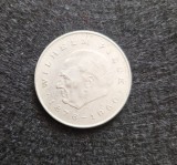 Moneda Germania RDG 20 Mark 1972 Wilhelm Pieck 33 mm tiraj mic cupru nichel, Europa