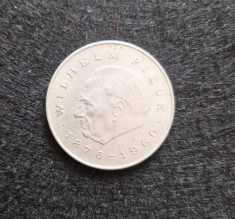moneda Germania RDG 20 Mark 1972 Wilhelm Pieck 33 mm tiraj mic cupru nichel
