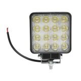 Lampa LED spot 48W 10-30V IP67, 30&deg;, 108x108x57 mm, Breckner Germany