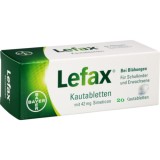 LEFAX Comprimate 20 buc.(pt ameliorarea flatulenței,afecțiuni gastrointestinale)