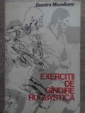 Exercitii de Gandire Rugbystica - Dumitru Manoileanu, 1979, Editura Sport-Turism, Carte Rugby