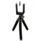 Trepied Selfie Stick Foto, cu Suport pentru Telefon, inaltime 26 cm, negru