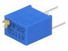 Rezistor Trimer Multitura Bourns 3266W-1-502LF, 5k&Omega; Liniar, Montare THT, 0.25W, Toleranta +/-10%, 12 Ture