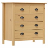 Cumpara ieftin Servanta Hill, 79x40x80 cm, lemn masiv de pin