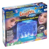 Cumpara ieftin Set de joaca educativ, Stem Aqua Dragons, Habitat Lumea Subacvatica, Acvariu Delux cu Led-uri