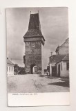 RF202 Carte Postala - Medias. Turnul portii, circulata 1962
