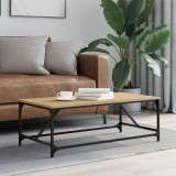 vidaXL Măsuță de cafea, stejar sonoma, 100x50x35 cm, lemn prelucrat 835330