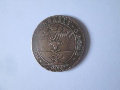 Rar! Jeton Ludovic al XIV(Regele Soare) 1654:Novo Recreabit Odore foto