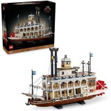 LEGO&reg; Ideas - Barca cu aburi 21356, 4090 piese